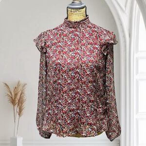 241 - ONLY Neon & Nylon Blouse Floral